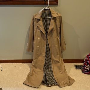 London Fog long jacket- size 10 Regular
